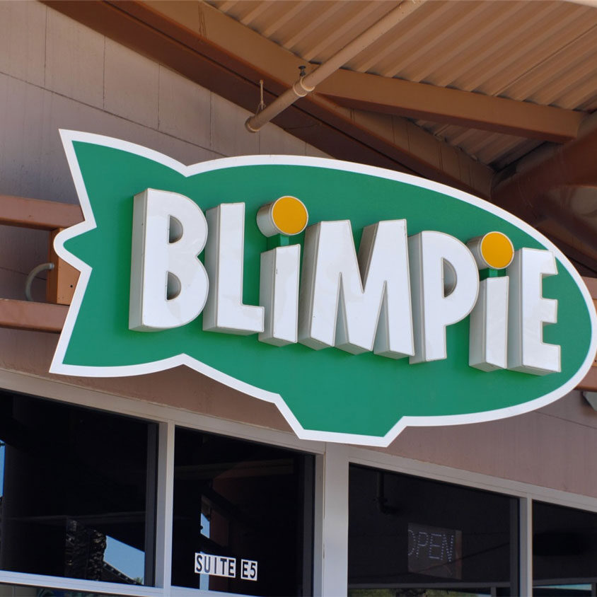 sign blimpie franchise